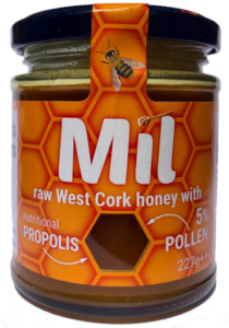 Jar of Mil- Honey with Pollen + Propolis